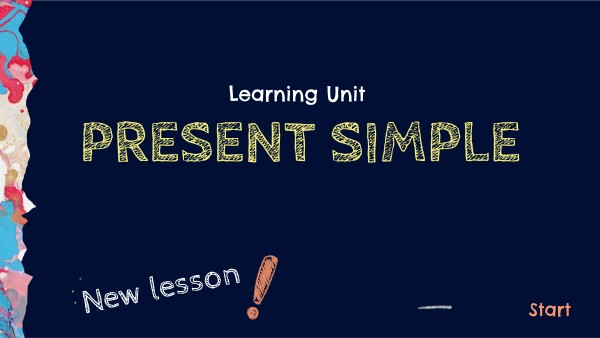 ANIMATED CHALKBOARD LEARNING UNIT | Genially
