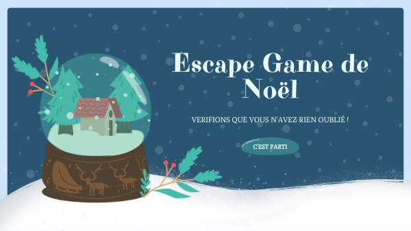 CHRISTMAS ESCAPE ROOM
