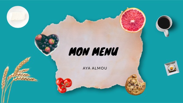 Mon Menu