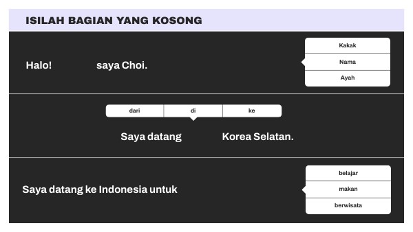 Isi bagian yang kosong