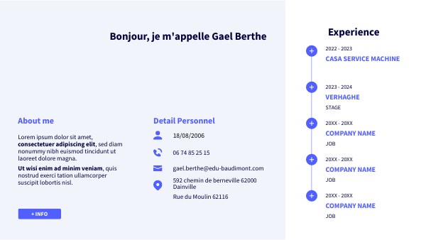 BASIC CV | Genially