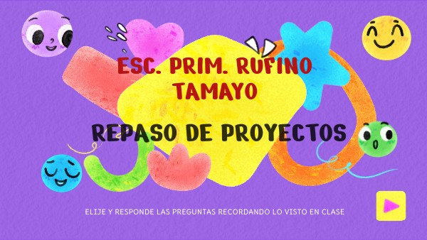 REPASO DE PROYECTOS | Genially