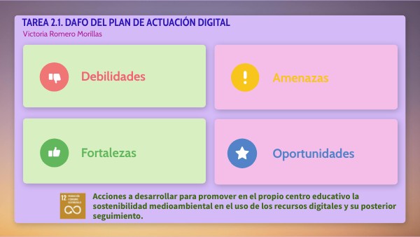 TAREA 2.1. DAFO DEL PLAN DE ACTUACIÓN DIGITAL