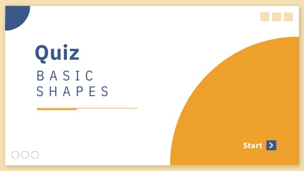 Basic shapes quiz | Genially