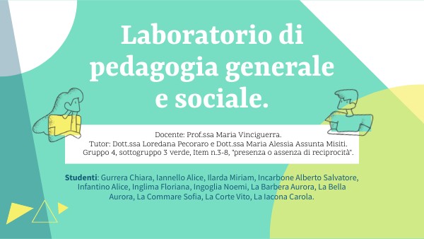 gruppo 4, sottogruppo 3 verde, lavoro finale. | Genially