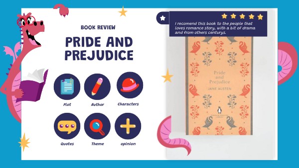 Book review info | Genially
