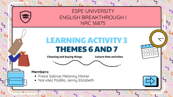 Act.3 Eng. Breakthrough | Genially