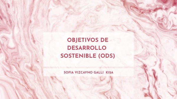 ODS | Genially