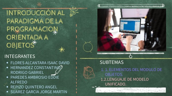 PROGRAMACION ORINTADA A OBJETOS | Genially