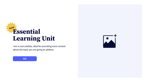 Essential Learning Unit | Genially