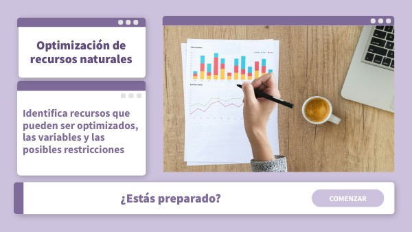 Optimización de sistemas naturales