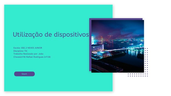 Apresentação tech simples | Genially