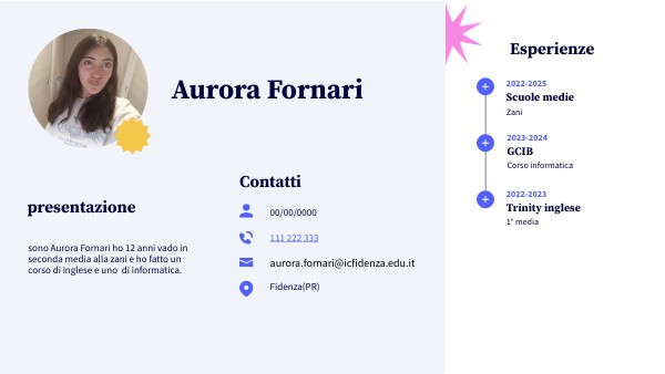 CV Essenziale | Genially