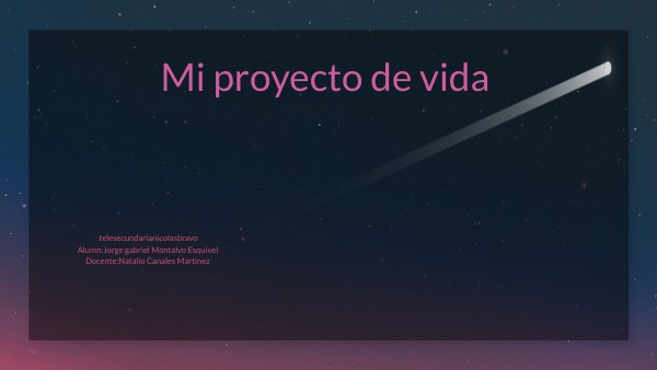 mi proyecto de vida | Genially