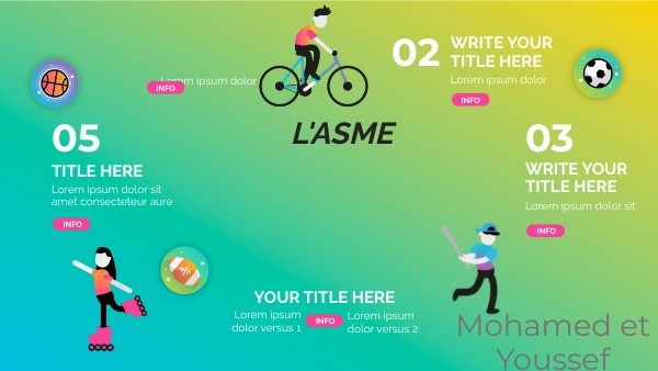 SPORT VIBRANT TIMELINE | Genially