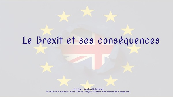 Copie - Brexit et ses conséquences