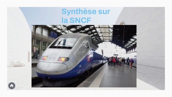 Synthèse sur la SNCF