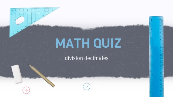 Quiz mathématiques