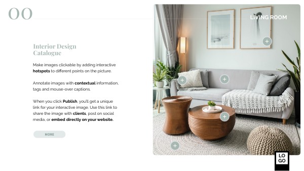 Interior design catalog | Genially