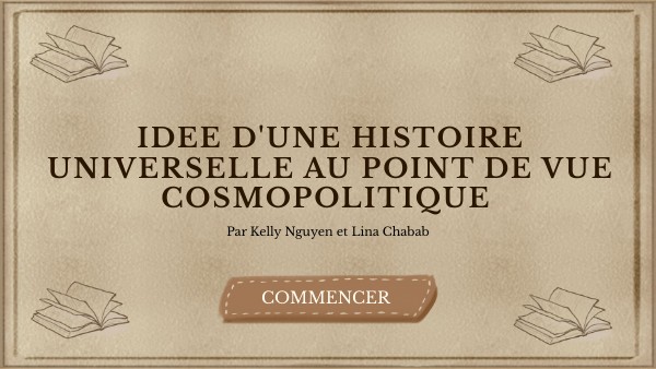 Présentation historique