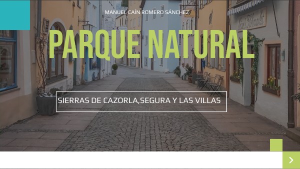 PRESENTACIÓN PARQUE NATURAL | Genially