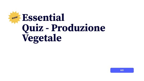 Quiz Essenziale