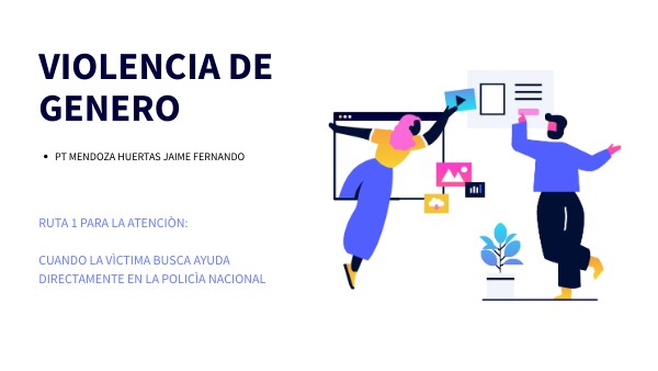 VIOLENCIA DE GENERO Genially