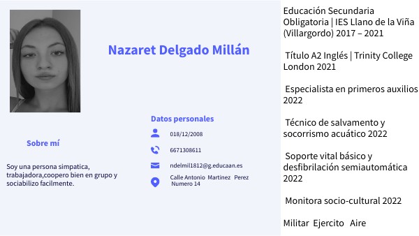 CV BÁSICO | Genially
