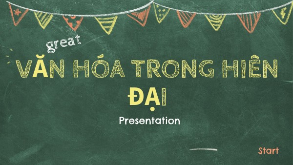 ANIMATED CHALKBOARD PRESENTATION | Genially