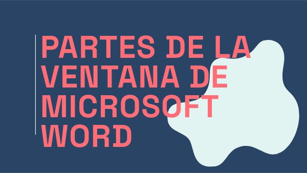 Partes de Microsoft word | Genially