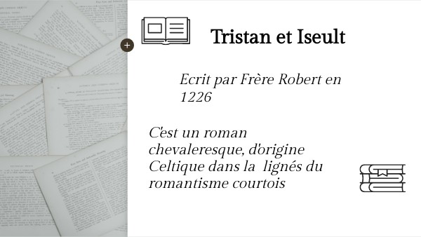 expo tristan et Iseult | Genially