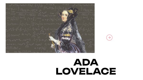 ADA LOVELACE | Genially
