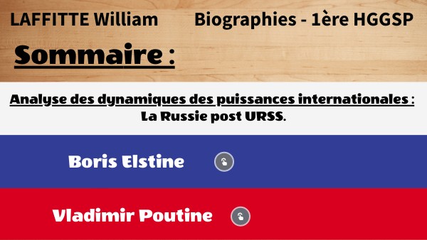 Présentation interactive basique