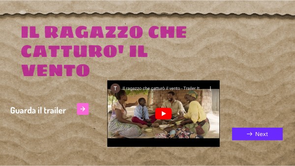 IL RAGAZZO CHE CATTURO' IL VENTO