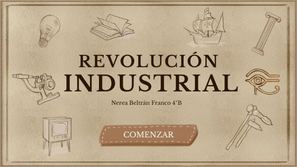 Presentación revolución industrial Genially
