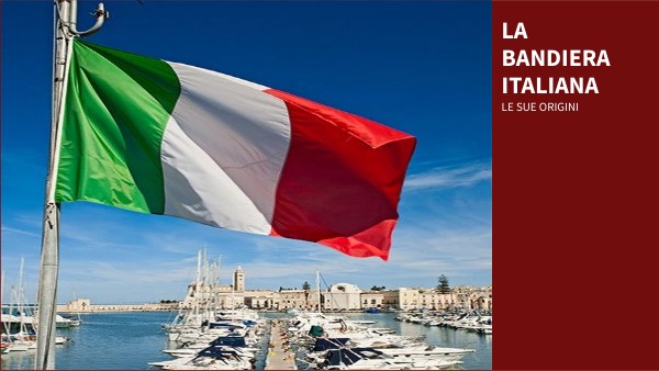 la bandiera italiana
