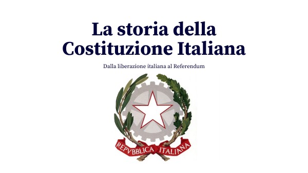 La storia della Costituzione italiana | Genially