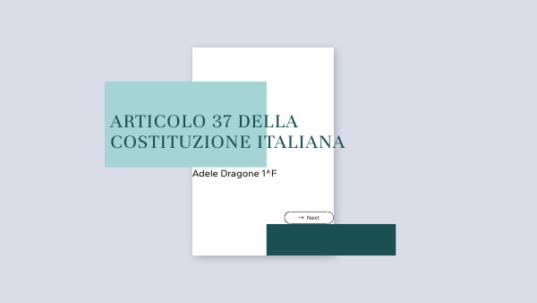 articolo 37 della Costituzione Italiana