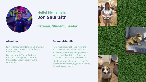 BASIC CV | Genially