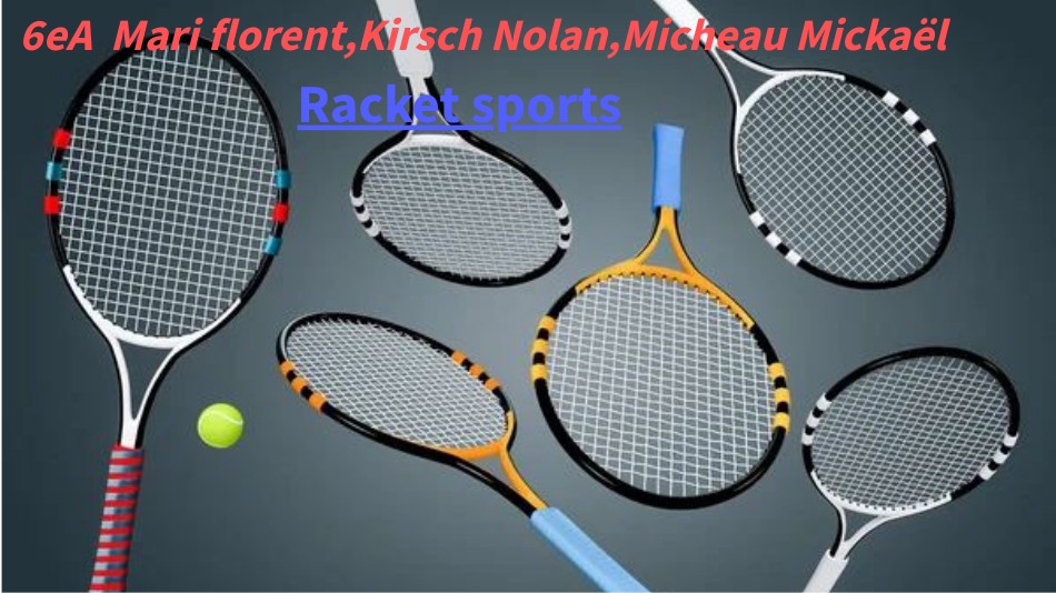sports de raquettes