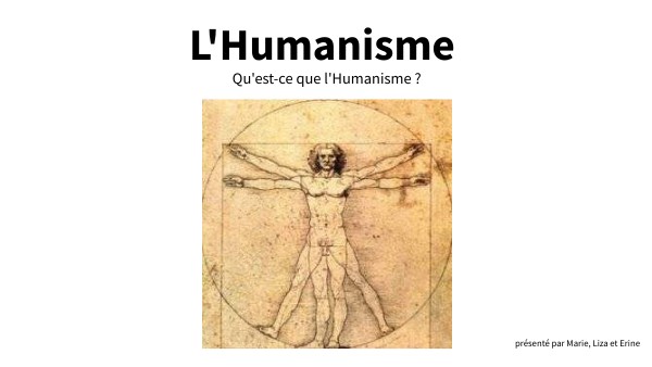 Présentation géniale