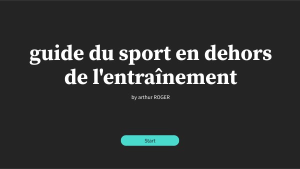 maximiser ses performances | Genially