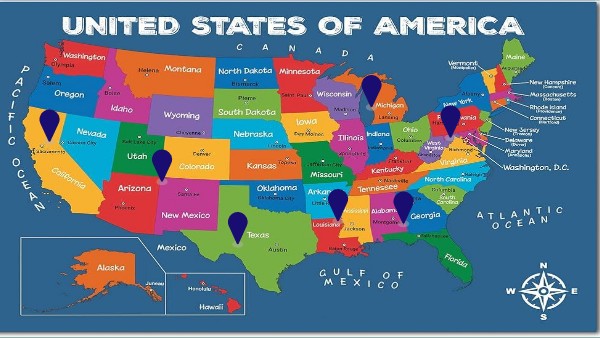 USA (overall recap - structure) | Genially