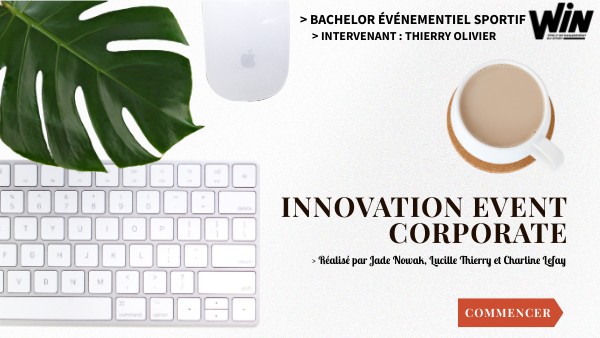 INNOVATION EVENT CORPORATE
