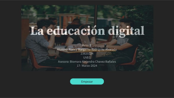 Reto 5 educación digital | Genially