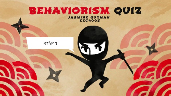 Behaviorism Quiz | Genially