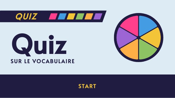 Vocabulaire