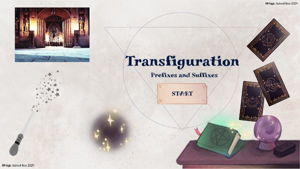 Transfigurations Class Escape Room | Genially