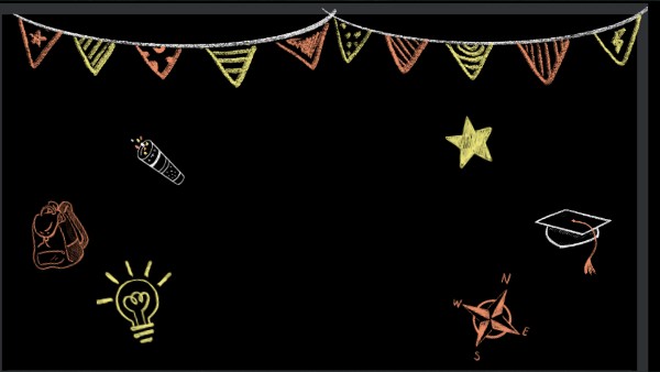 Animated Chalkboard Presentation