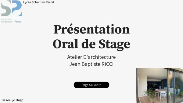 Présentation interactive basique